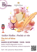 Atelier poésie haîku et dégustation de vin oenoculturelles 2025