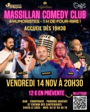 massillan comedy club le vendredi 14 novembre 2025